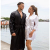 Satin Men's and Women's Robes Set with Customization