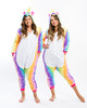 Rainbow Unicorn One piece Pajamas Set