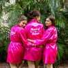 SET OF 13 ROBES BRIDESMAID SATIN ROBES