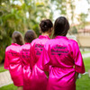 SET OF 5 ROBES BRIDESMAID SATIN ROBES