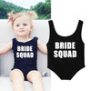 BRIDE SQUAD Custom One Piece Swimsuits