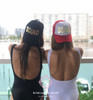 Your Text Trucker Custom Hats