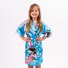 Kids Floral Peacock Robe