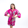 Floral Peacocks  Kimono Robes