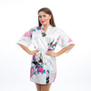 Floral Peacocks  Kimono Robes