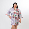 Floral Peacocks  Kimono Robes