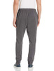 Champion Men's Powerblend Retro Fleece Jogger Pant, Granite Heather, Large