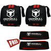 Iron Bull Strength Wrist Wraps & Lifting Straps Combo