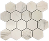CALACATTA HEXAGON MOSAIC CALACATTA HEXAGON MOSAIC
