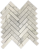 CALACATTA 1" X 4" HERRINGBONE MOSAIC