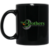 The Brothers 11 oz. Black Mug
