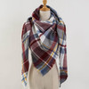 Plaid Cashmere Scarves and Wraps for Women