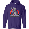 Pets Not Bets Red Arch Pullover Hoodie
