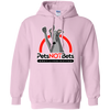 Pets Not Bets Red Arch Pullover Hoodie