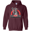 Pets Not Bets Red Arch Pullover Hoodie
