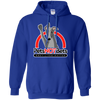 Pets Not Bets Red Arch Pullover Hoodie