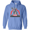 Pets Not Bets Red Arch Pullover Hoodie