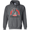 Pets Not Bets Red Arch Pullover Hoodie
