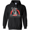 Pets Not Bets Red Arch Pullover Hoodie