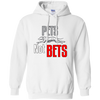 Pets Not Bets Running Greyhound Pullover Hoodie