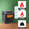 Infrared Heater | ZOKOP Portable Space Heater - Black/1500W Infrared Heater | ZOKOP Portable Space Heater - Black/1500W