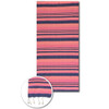 Fluorescente sunset beach towel