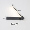 Modern Wall Lamps Living Room Bedroom Bedside 7W AC96V-260V LED Sconce Black White Lamp Modern Wall Lamps Living Room Bedroom Bedside 7W AC96V-260V LED Sconce Black White Lamp