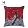 Decorations Pillows 45*45cm 3D Oil Painting Prints On Linen Fabric
