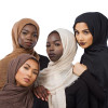 Muslim Crinkle Hijab Scarf Soft Cotton Head Scarf