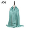 Muslim Crinkle Hijab Scarf Soft Cotton Head Scarf