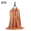 Muslim Crinkle Hijab Scarf Soft Cotton Head Scarf