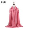 Muslim Crinkle Hijab Scarf Soft Cotton Head Scarf
