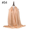 Muslim Crinkle Hijab Scarf Soft Cotton Head Scarf