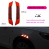 Carbon Fiber Car Reflective Strips Door Sticker Anti Scratch