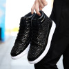 LudBA Originals® Men's Bling Bling Rich Golden Boy Hip-Pop Casual Shoes