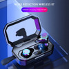 Easy-Pair Noise Cancelling Earbuds Headset Dual Mic with Charger