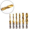Tap Drill Bits Set (6pc)