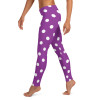 Purple Polka Dot leggings Purple Polka Dot leggings