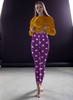 Purple Polka Dot leggings Purple Polka Dot leggings