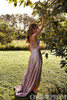 Simple Spaghetti Straps A Line Prom Dress with Split Side D272