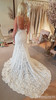 Mermaid Bridal Gown Spaghetti Straps Backless Lace Wedding Dress W642 Mermaid Bridal Gown Spaghetti Straps Backless Lace Wedding Dress W642