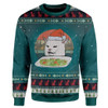 Funny Cat Meme 2020 Ugly Christmas Sweater Sweatshirt 3D Printed