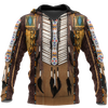 Cosplay Custume Native American Full Printed 3D Hoodie