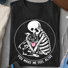 Love Pitbull Dog Skull Feel Alive Shirt