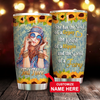 Personalized Customized Soul Of Gypsy Hippie Girl Tumbler