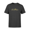 Peace Cat Heartbeat Shirt