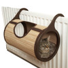 Natural Bamboo Tunnel Cat Bed