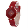Jewel Gem Cut Black Surface Geometry Wristwatches Offer