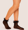 Black Fashion Fishnet Socks