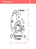 Cartoon Print Wall Sticker